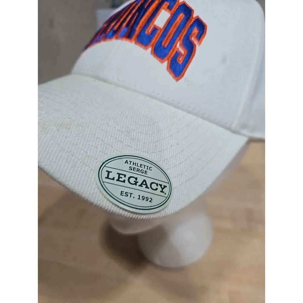 Boise State Broncos (Denver) Hat Strapback Legacy NCAA Ball Cap Football Flaws*